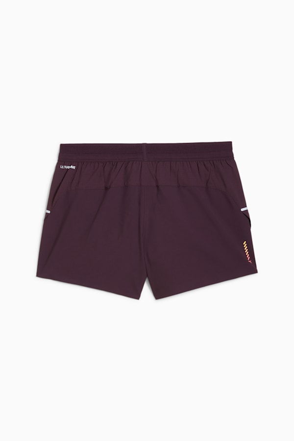 RUN ULTRAWEAVE VELOCITY Women's 3" Running Shorts, Midnight Plum, extralarge